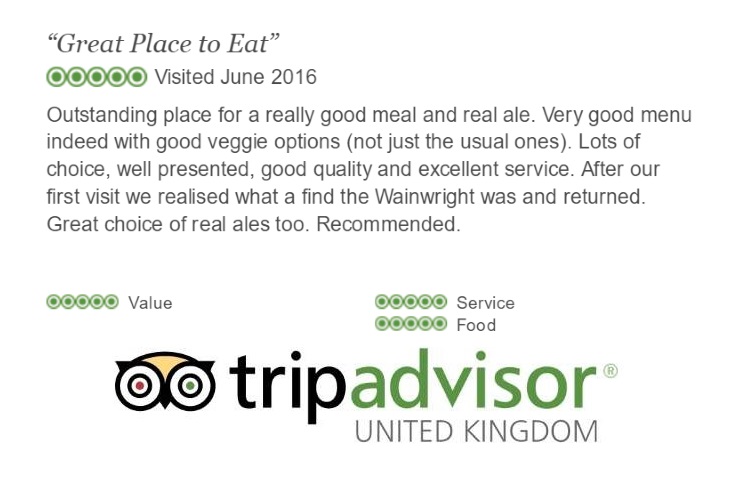The Wainwright keswick: Trip Advisor Food Review 1