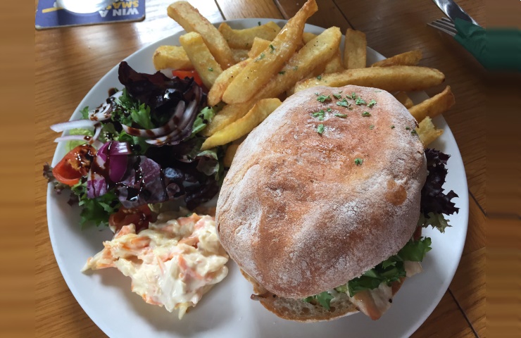 The Wainwright Food:beef-pork-veg-burger